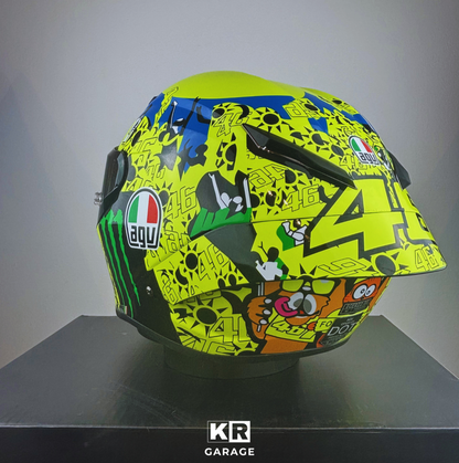 Helmet Style Valentino Rossi (VR46) - Misano 2021