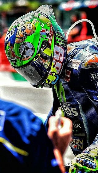 Casque AGV style Valentino Rossi (VR46) - Mugello 2017