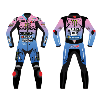 Traje de Moto Fabio Quartararo - Le Mans 2024