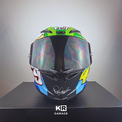 Helm Stil Valentino Rossi (VR46) – Mugello 2017