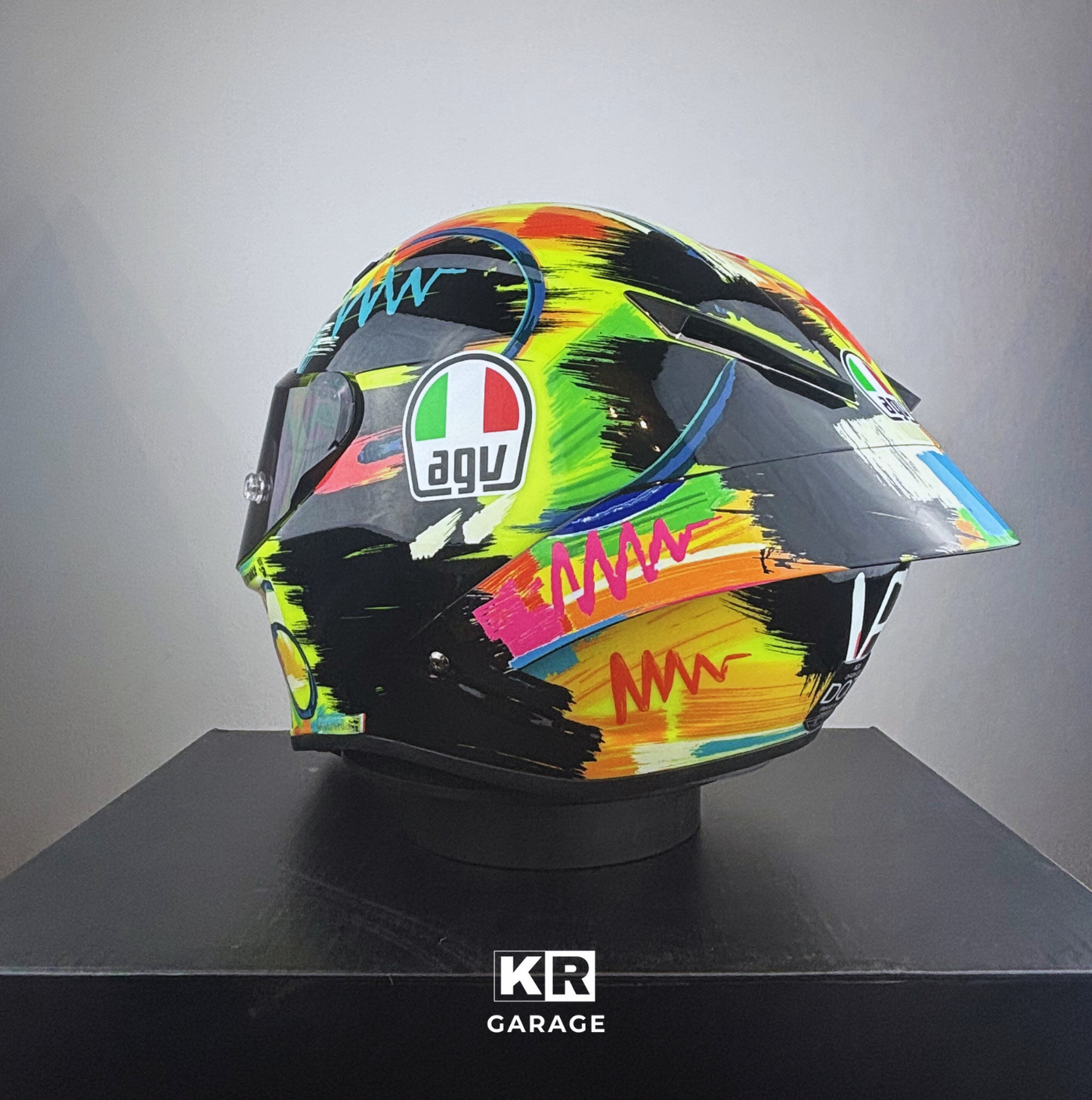 Helmet Style Valentino Rossi (VR46) - Winter Test 2019