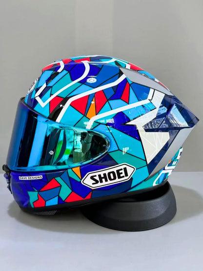 Casco stile SHOEI Marc Márquez Edizione GAUDI