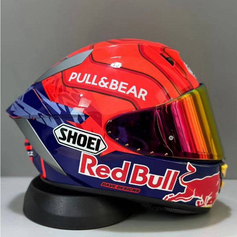 Helm RedBull Marc Márquez GP Katar 2021  Stil SHOEI