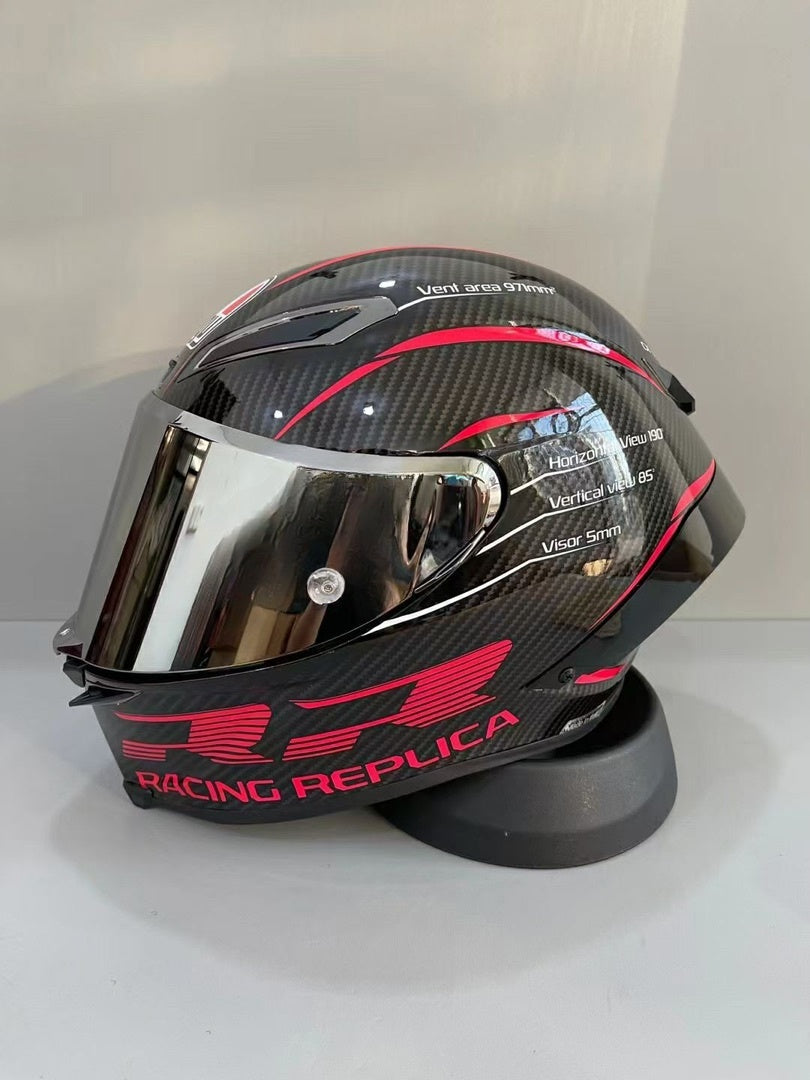 Casque Style AGV PISTA GP RR PERFORMANCE CARBONE/ROUGE