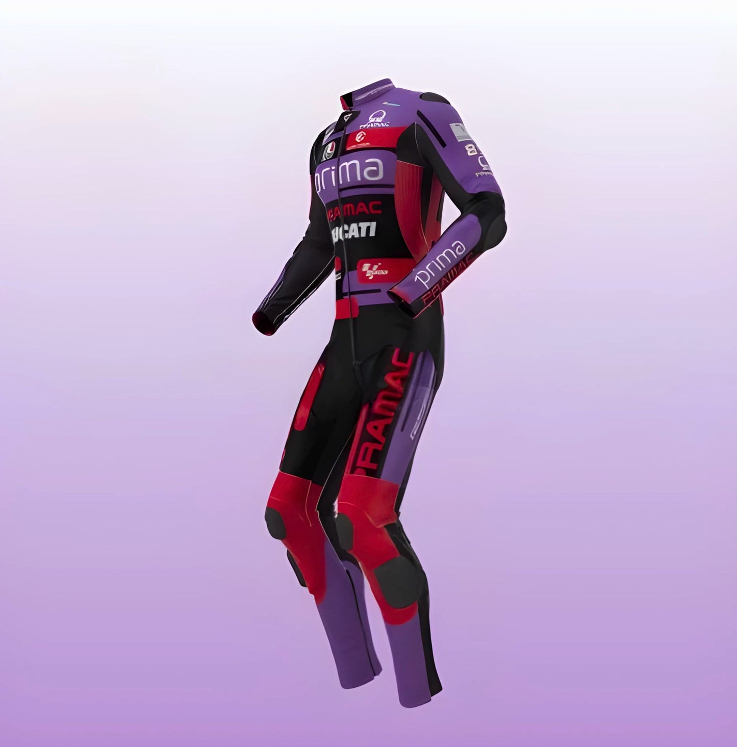 Motorrad-Anzug Jorge Martin Ducati PRAMAC 2024 | MotoGP