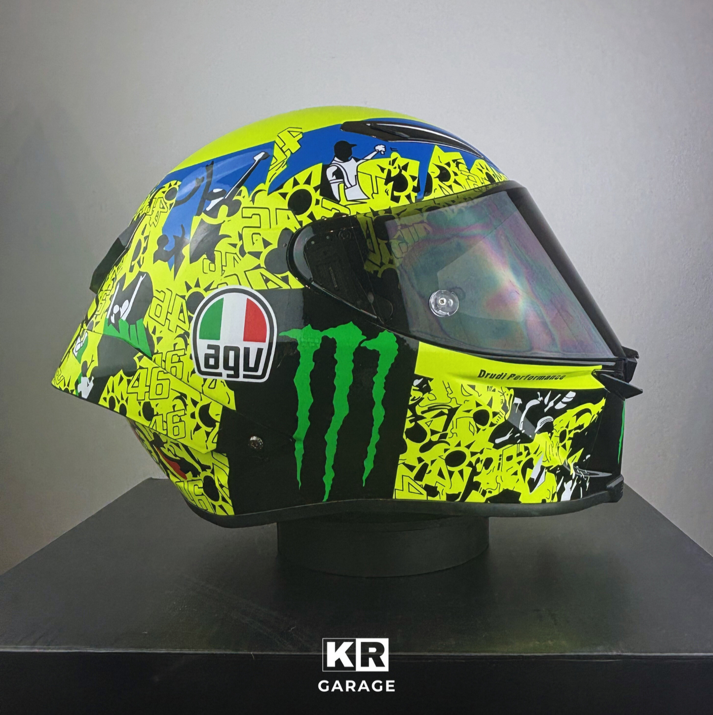 Helmet Style Valentino Rossi (VR46) - Misano 2021