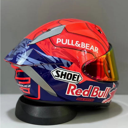 Helm RedBull Marc Márquez GP Katar 2021  Stil SHOEI