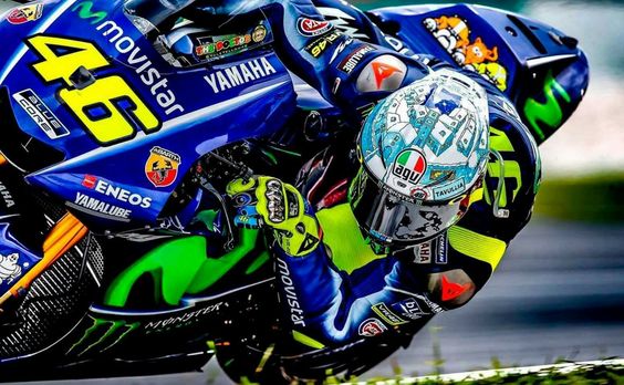 Helmet Style AGV Valentino Rossi (VR46) - Winter Test 2017