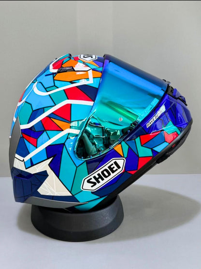 Casco stile SHOEI Marc Márquez Edizione GAUDI