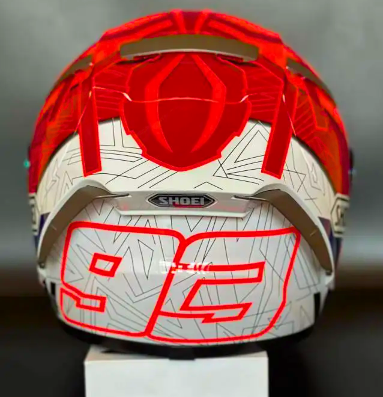 Helm Stil SHOEI RedBull Marc Márquez GP Jerez 2021