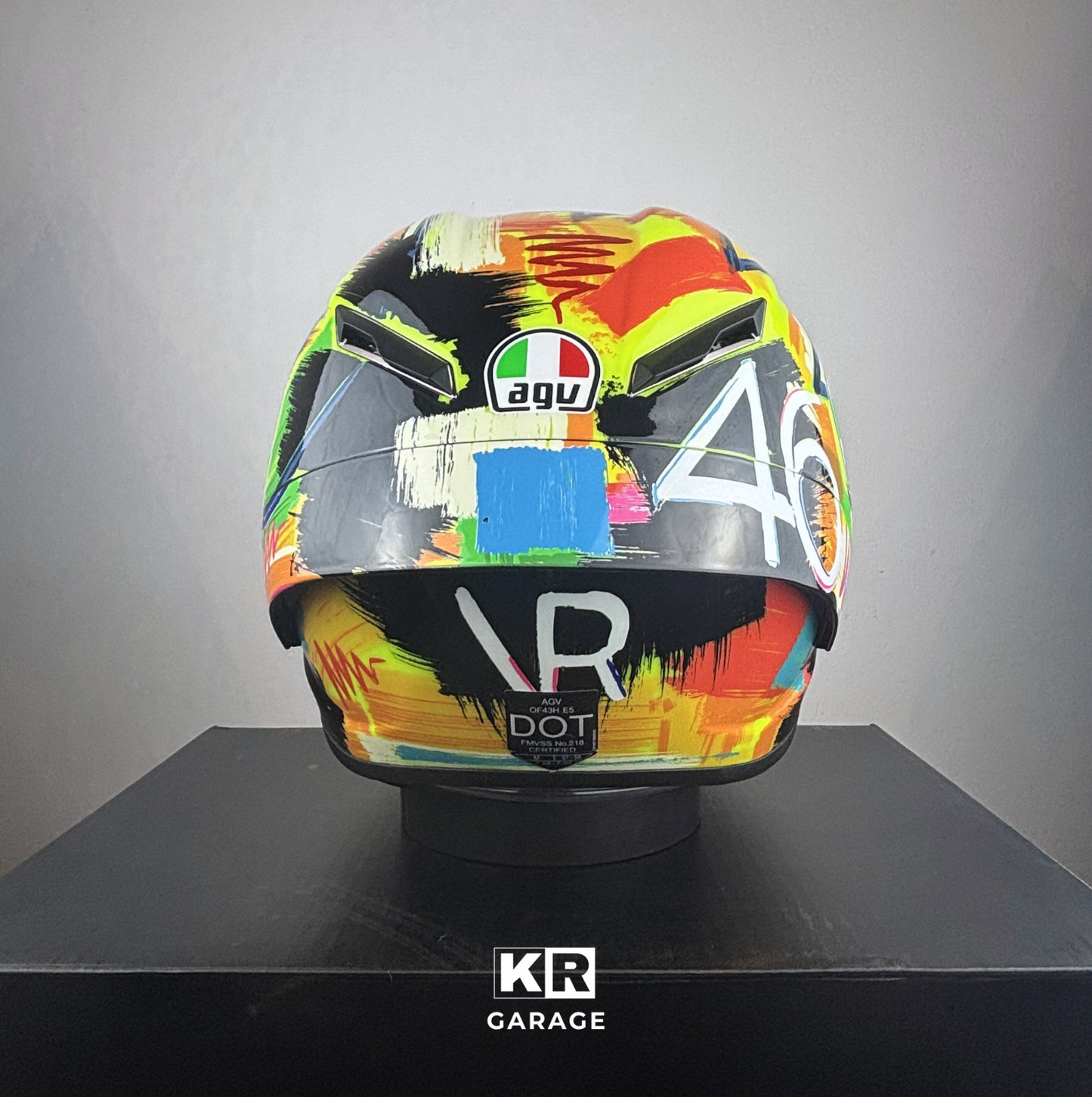 Helmet Style Valentino Rossi (VR46) - Winter Test 2019