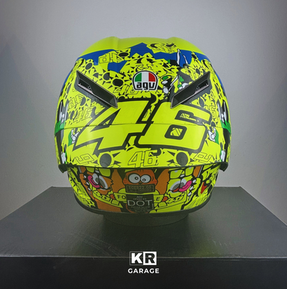 Helmet Style Valentino Rossi (VR46) - Misano 2021