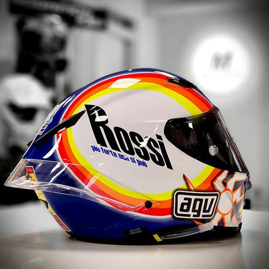 Helm Stil AGV Pista GP RR Valentino Rossi – Wintertest 2005