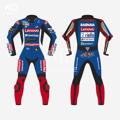 Pecco Bagnaia Motorbike Racing Suit Mugello 2024 | MotoGP