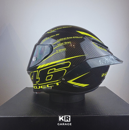 Helm Stil Valentino Rossi Projekt 46 3.0