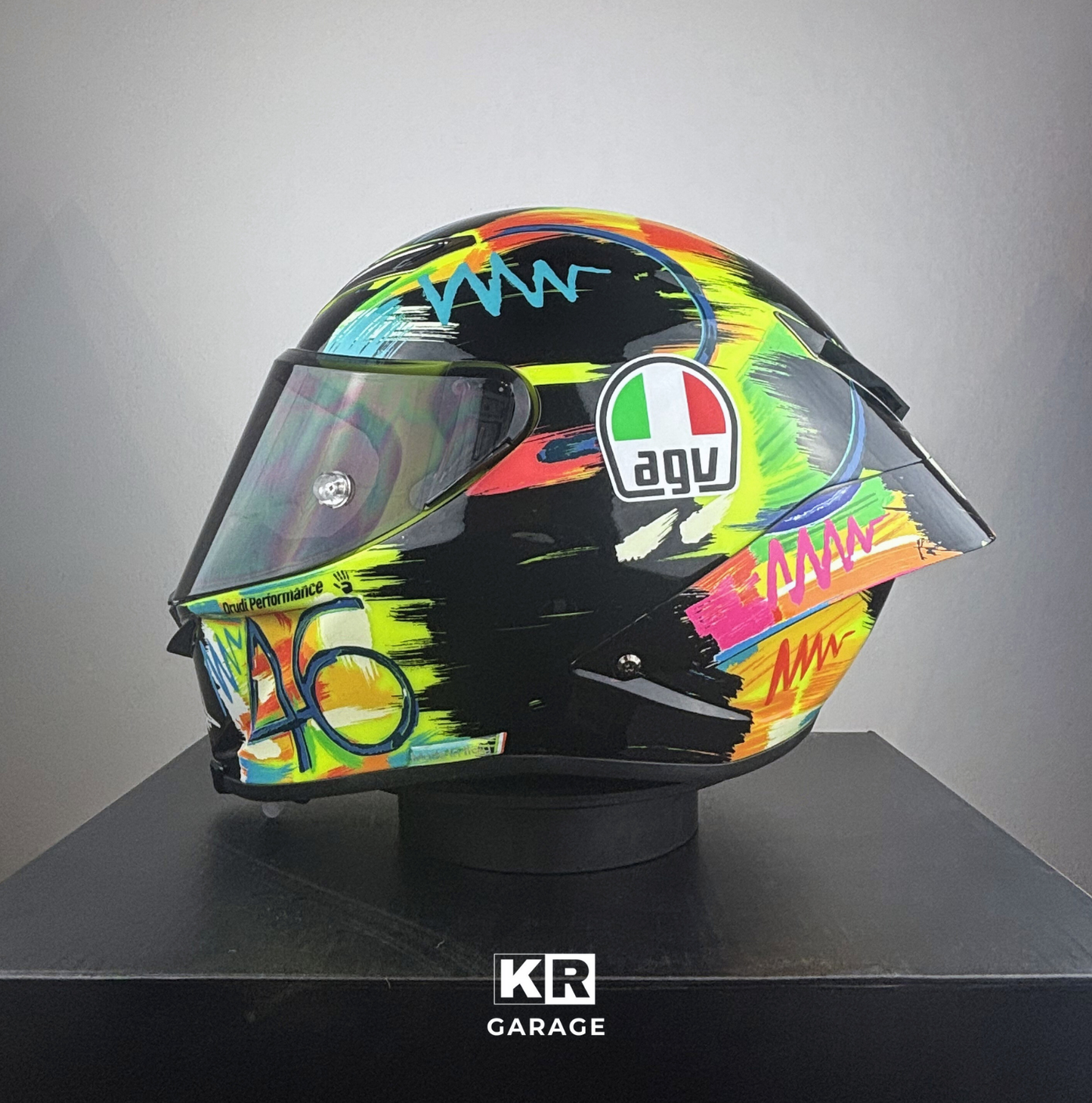 Helmet Style Valentino Rossi (VR46) - Winter Test 2019