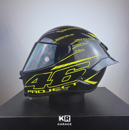 Helm Stil Valentino Rossi Projekt 46 3.0