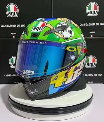 Casco style AGV Valentino Rossi (VR46) - Mugello 2017