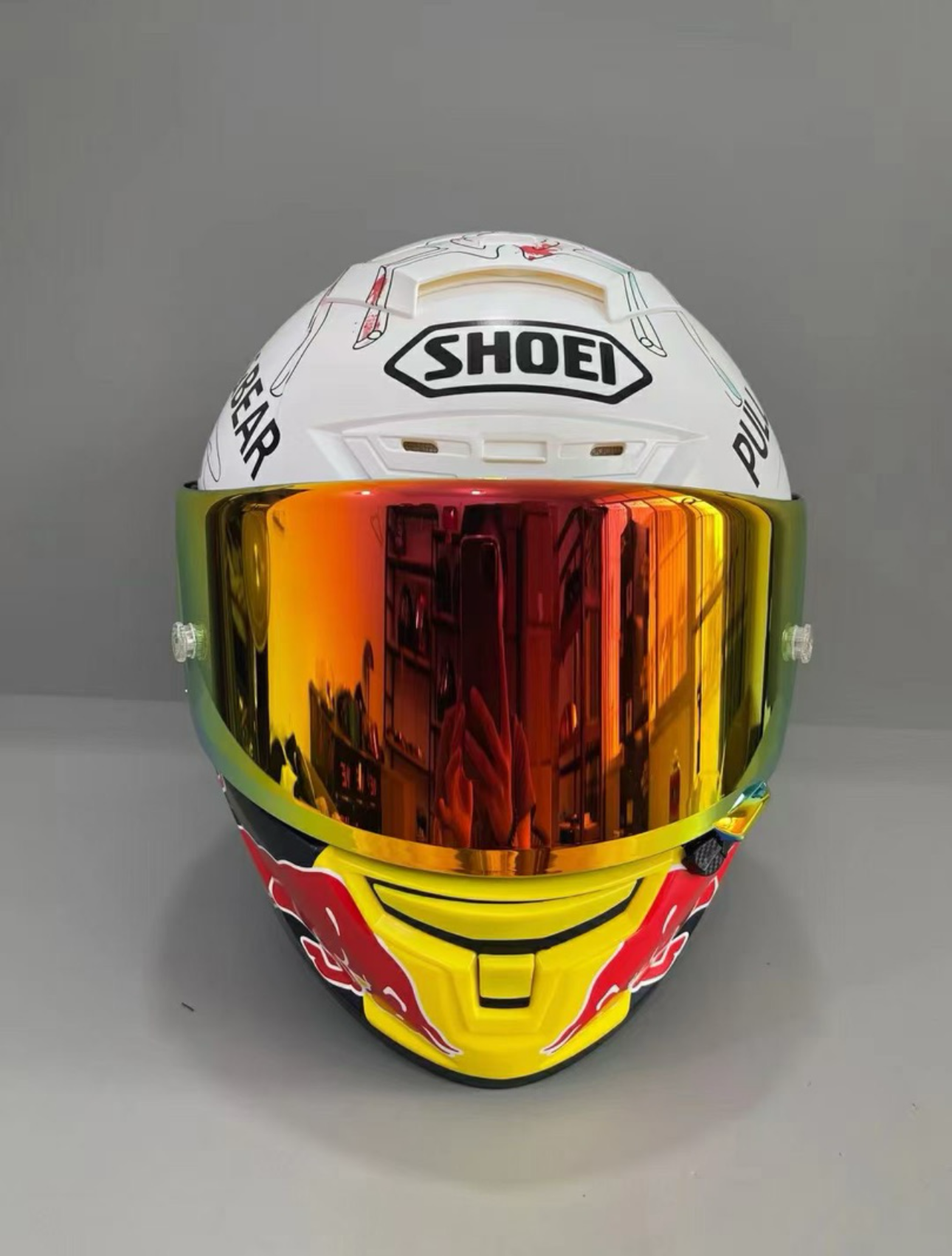 Casque Style SHOEI RedBull Marc Márquez GP Catalunya