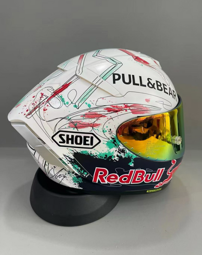 Helm Stil SHOEI RedBull Marc Márquez GP Catalunya