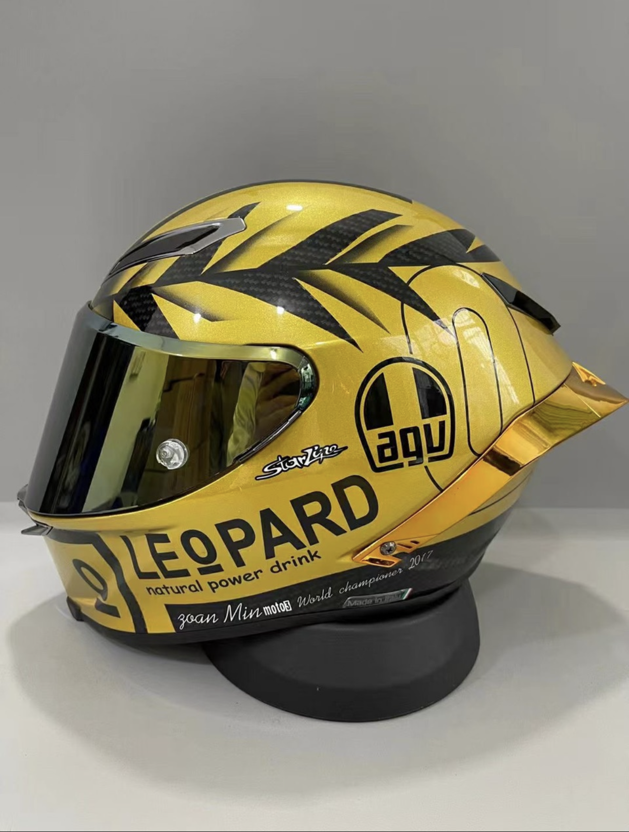 Casque Style AGV Joan Mir CHAMPION DU MONDE EDITION LIMITEE