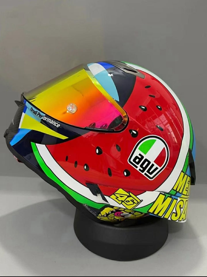 Helmet Style AGV Valentino Rossi (VR46) - Menu Misano 2019