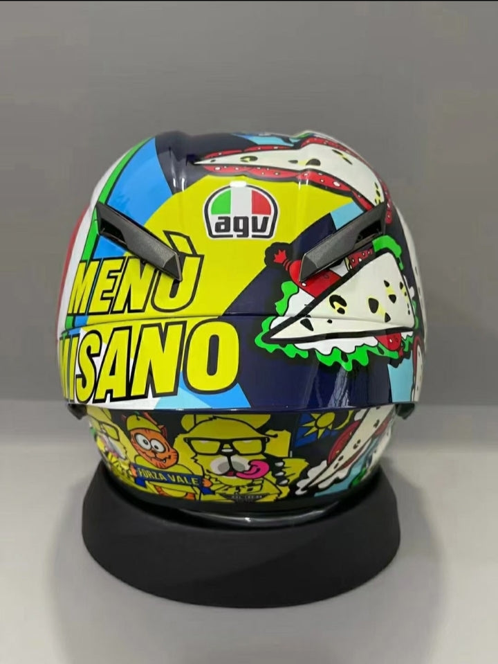 Casco style AGV Valentino Rossi (VR46) - Menu Misano 2019