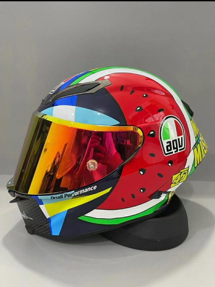 Casco style AGV Valentino Rossi (VR46) - Menu Misano 2019