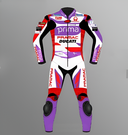  Motorcycle Racing Suit Jorge Martin Ducati Pramac 2023 | MotoGP