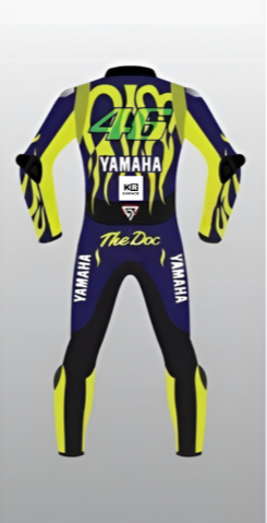  Motorcycle Racing Suit Valentino Rossi Winter Test Portimao 2024