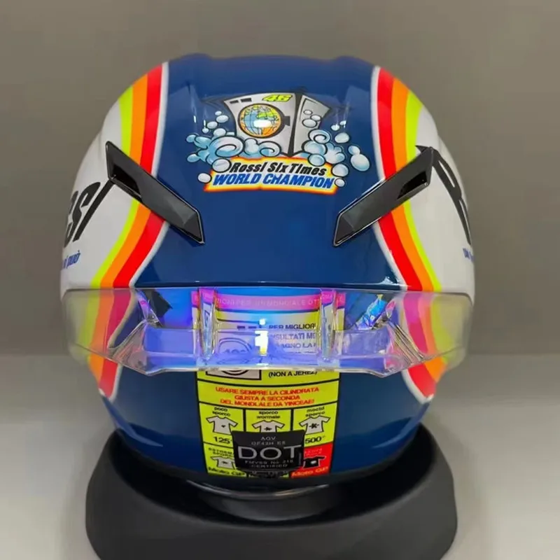 Casque AGV Pista GP RR style Rossi - Test hivernal 2005