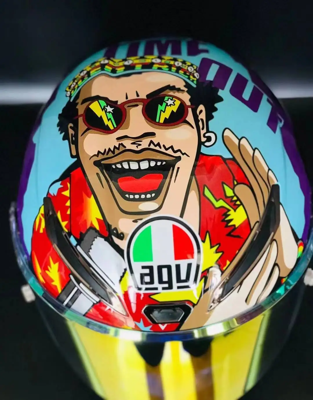 Casque AGV Pista GP RR style Morbidelli - Misano 2020