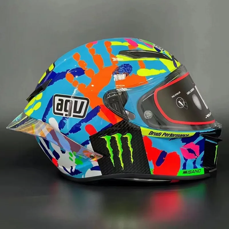 Casque Style AGV Valentino Rossi (VR46) - Misano 2014