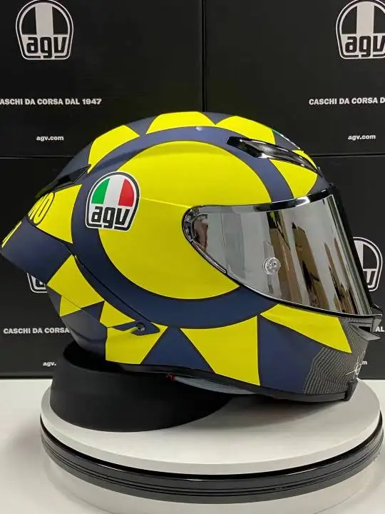 Casque style AGV Valentino Rossi (VR46) - Soleluna 2018