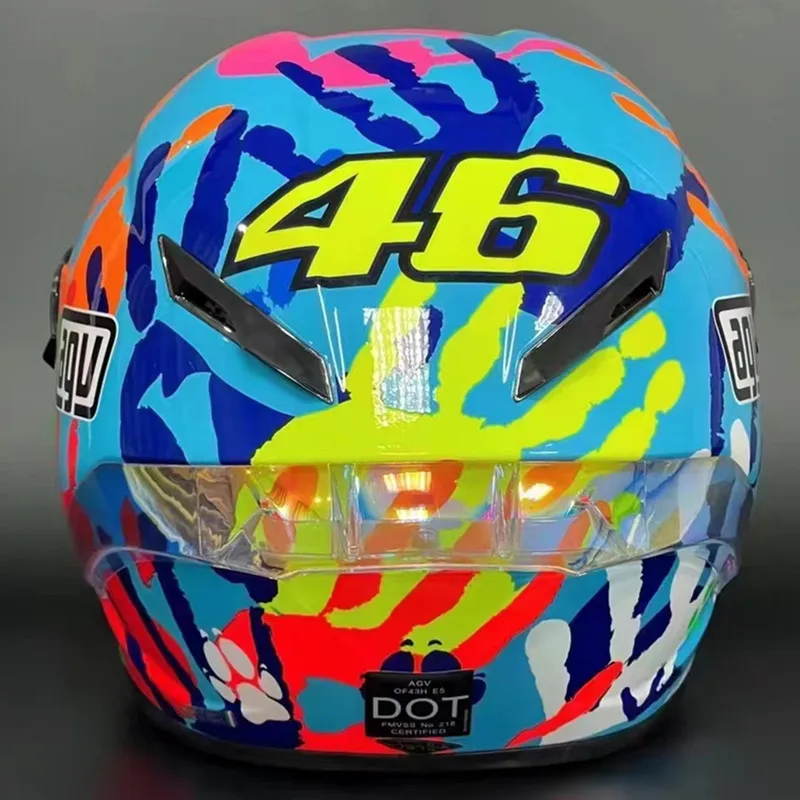 Helm Style AGV Valentino Rossi Helm (VR46) – Misano 2014