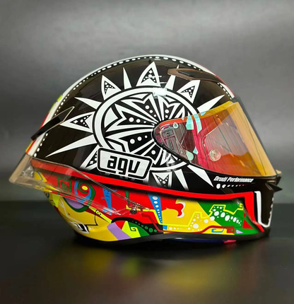 Casco style AGV Valentino Rossi (VR46) - World Title 2002