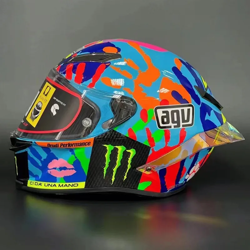 Casque Style AGV Valentino Rossi (VR46) - Misano 2014