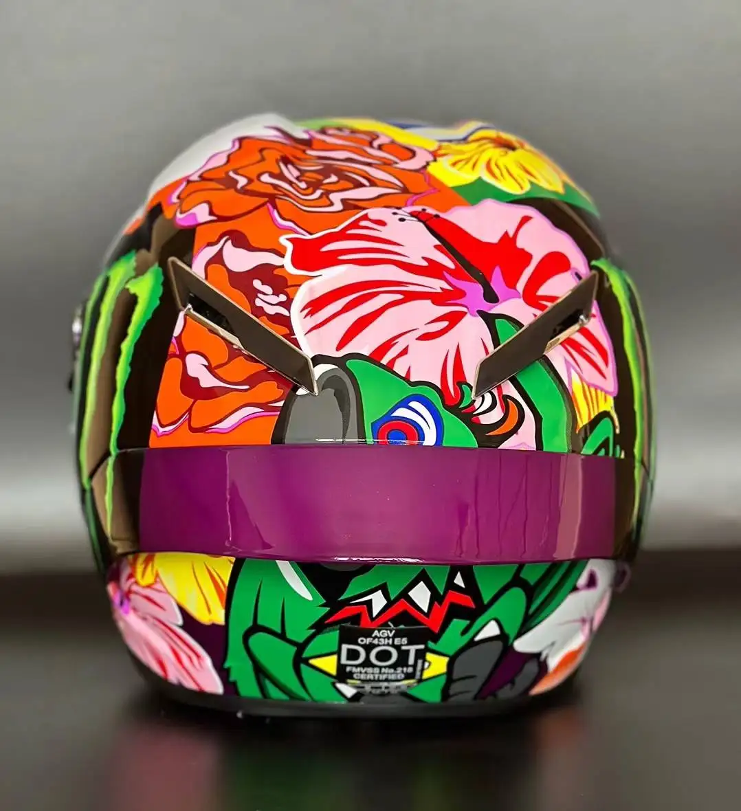 Casque style AGV F. Morbidelli 2021