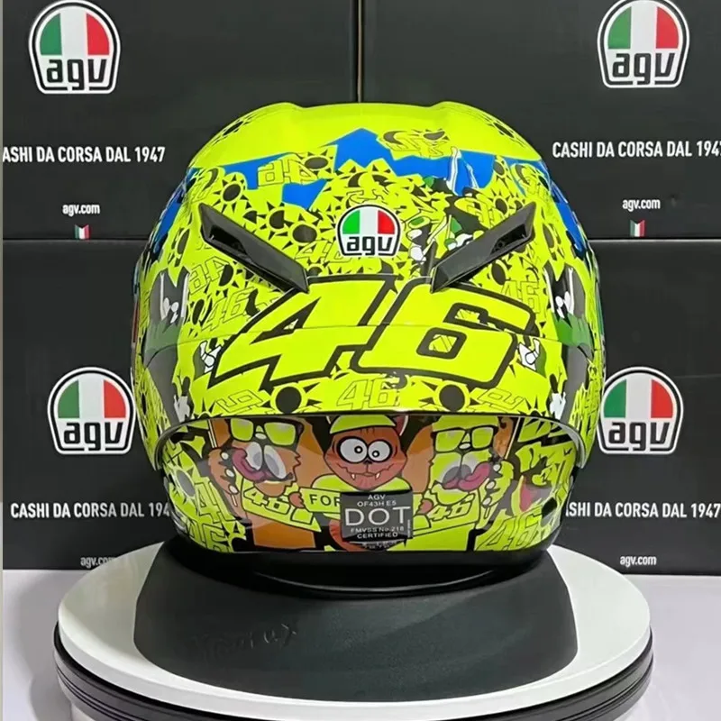 Helmet Style AGV Valentino Rossi  (VR46) - Misano 2021