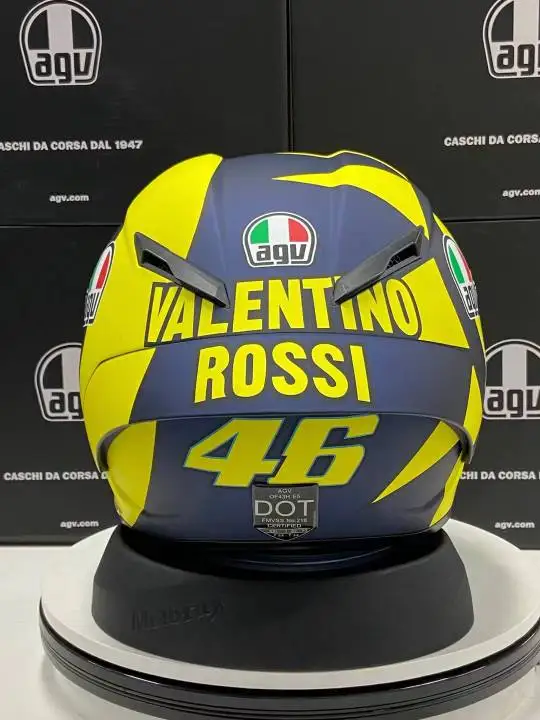 Casco style AGV Valentino Rossi (VR46) - Soleluna 2018