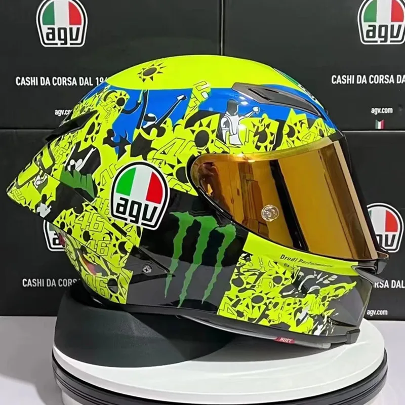 Casco style AGV Valentino Rossi (VR46) - Misano 2021