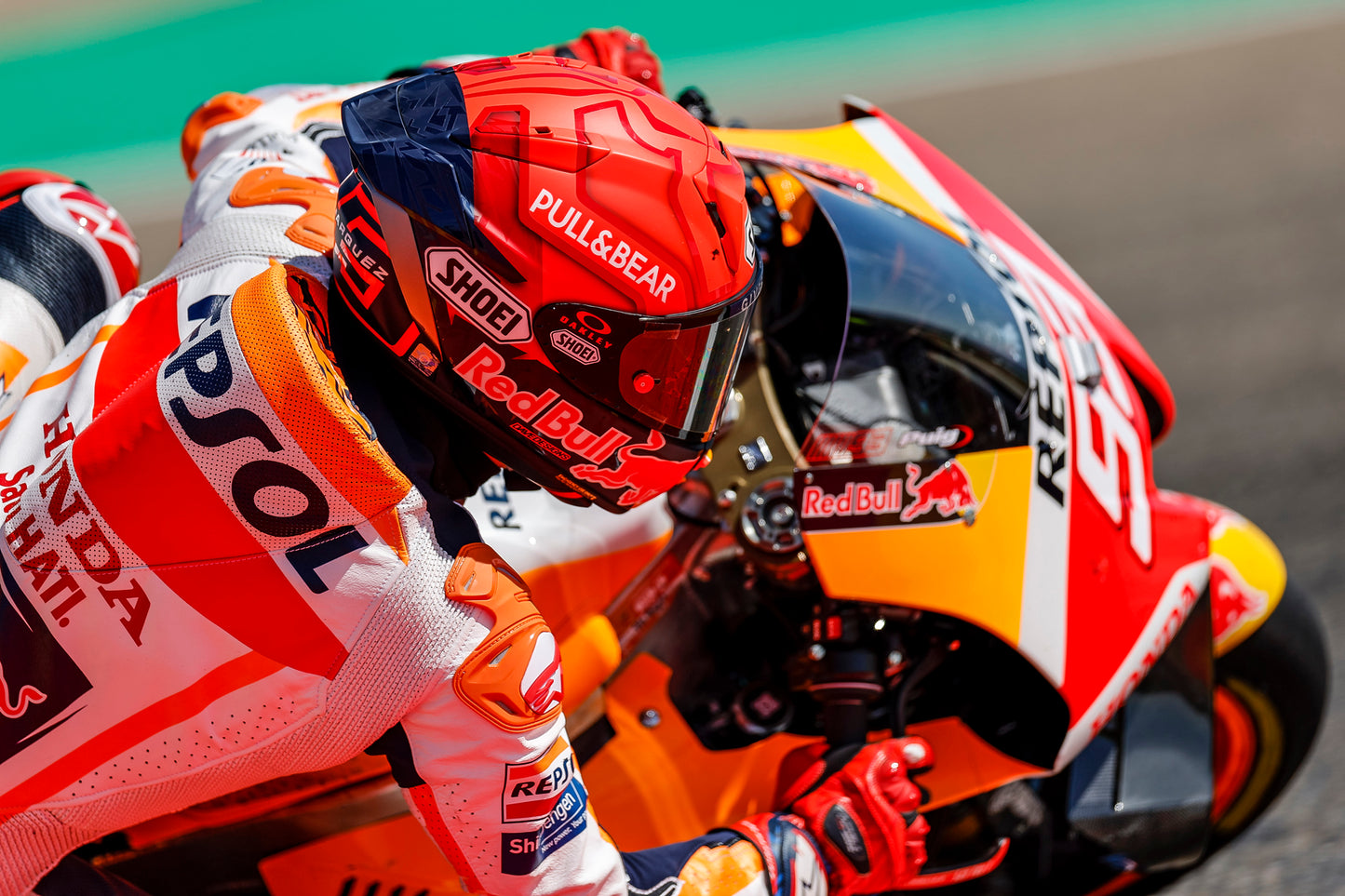 Casco Style SHOEI RedBull Marc Márquez GP Qatar 2021