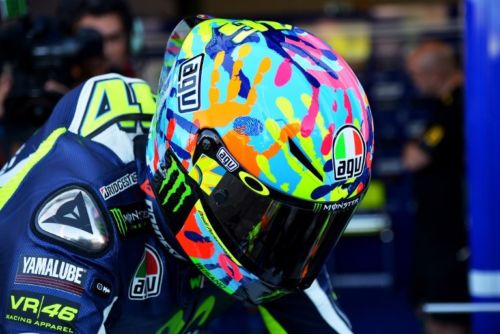 Helm Style AGV Valentino Rossi Helm (VR46) – Misano 2014