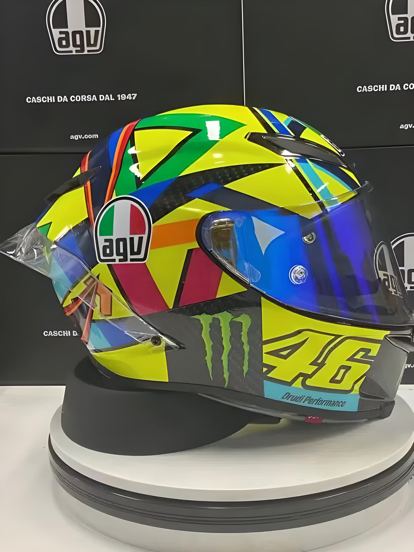 Helm Stil AGV Pista GP RR Rossi – Soleluna 2016