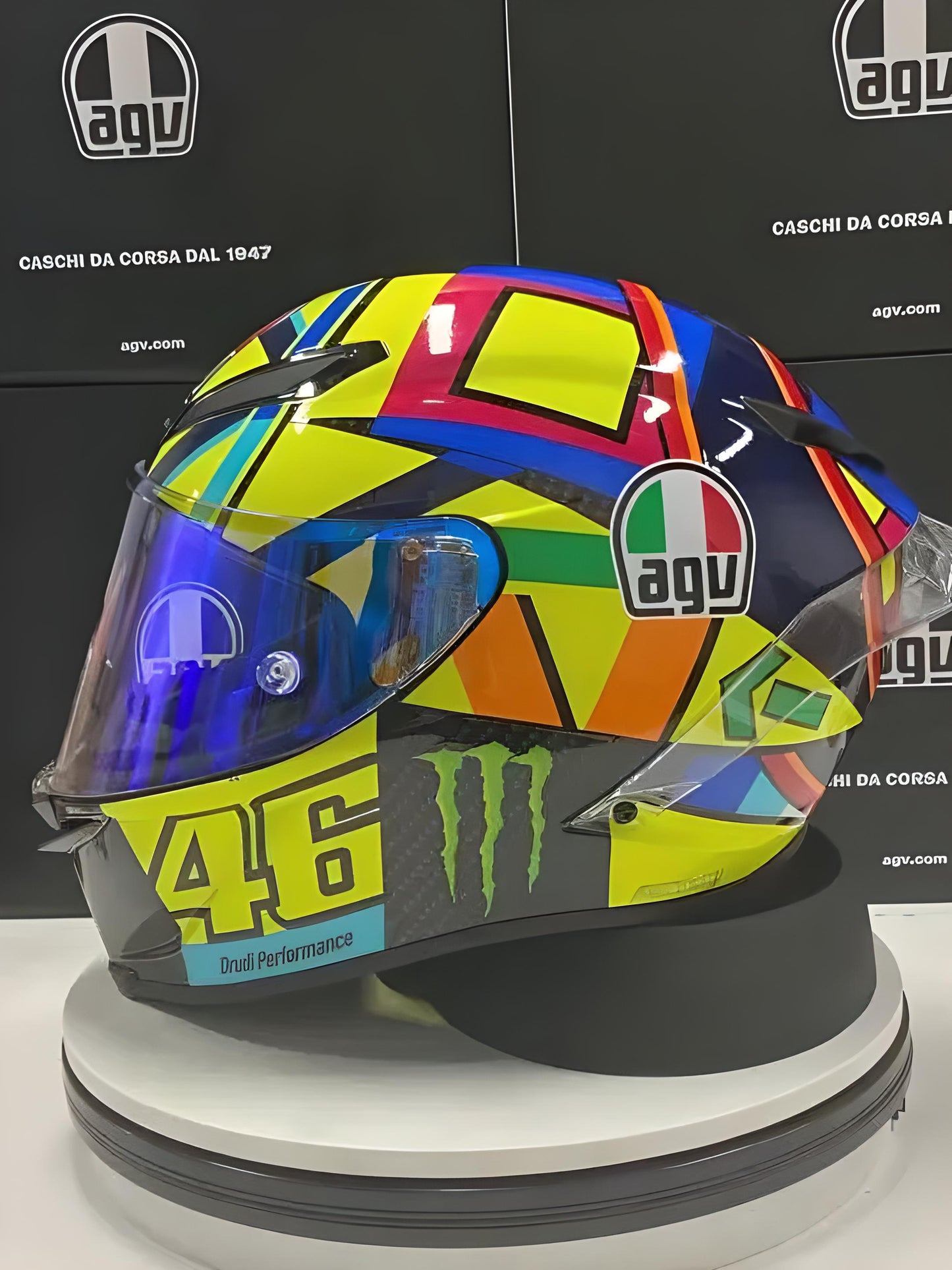 Casco style AGV Pista GP RR Rossi - Soleluna 2016